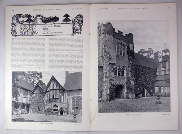 Ightham Mote, the Seat of Mr T Colyer-Fergusson