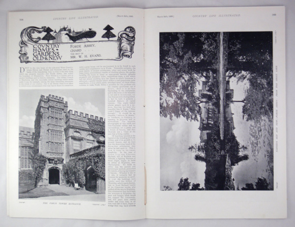 Forde Abbey The Seat of Mr W H Evans