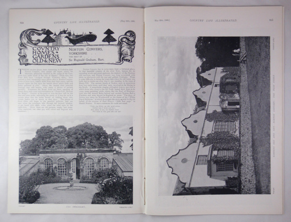 Norton Conyers, Seat of Sir Reginald Graham, Bart