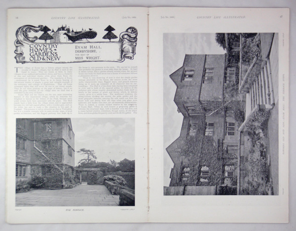 Eyam Hall, The Seat of Miss Wright