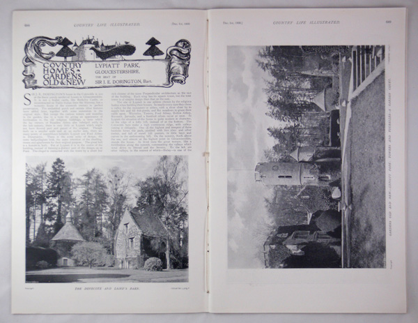 Lypiatt Park, Gloucestershire, the Seat of Sir J E Dorington