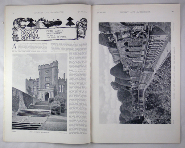 Powis Castle Near Montgomery, The Seat of the Earl of Powis