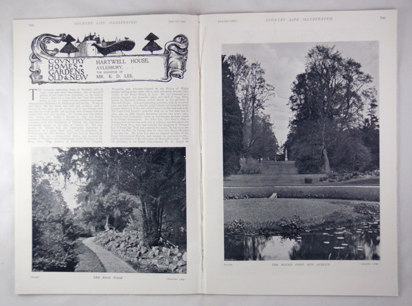 Hartwell House, Aylesbury, the Seat of Mr E. D. Lee