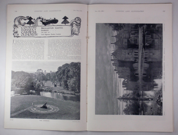 Broughton Castle, the Seat of Lord Algernon Gordon Lennox