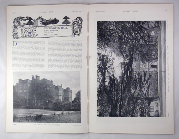 Doddington Hall, the Seat of Mr. G. E. Jarvis