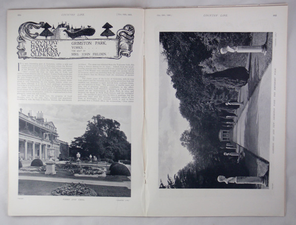 Grimston Park, the Seat of Mrs John Fielden