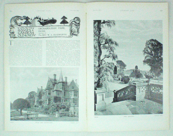 Orchardleigh Park, Frome, The Seat of the Rev. W. A. Duckworth