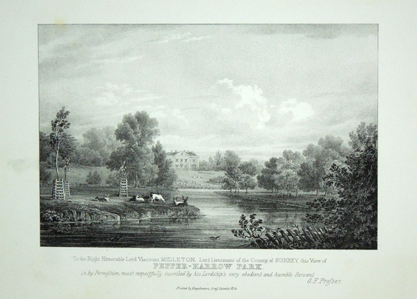 Pepper Harrow Park, the Seat of Lord Viscount Midleton