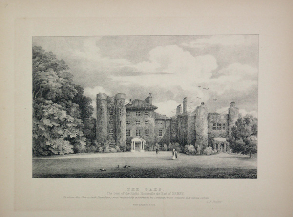 The Oaks, the Seat of the right Hon the Earl of Derby