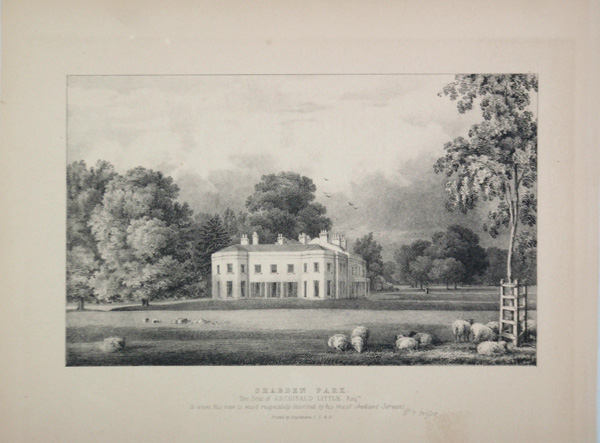 Shabden Park, the Seat of Archibald Little, Esq