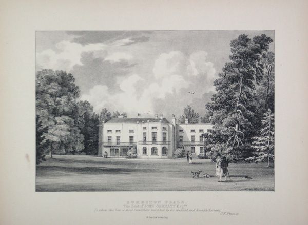 Surbiton Place, the Seat of John Garrett, Esq