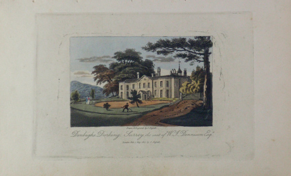 Denbighs (Denbies), the Seat of W J Dennison