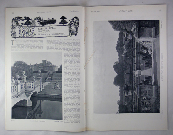 Easton Hall, the Seat of Sir Hugh A H Cholmeley