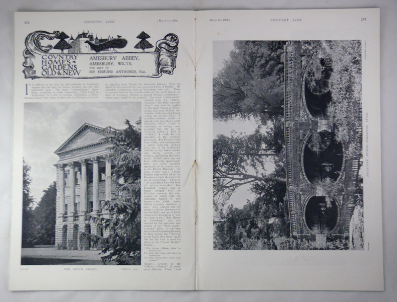 Amesbury Abbey, the Seat of Sir Edmund Antrobus