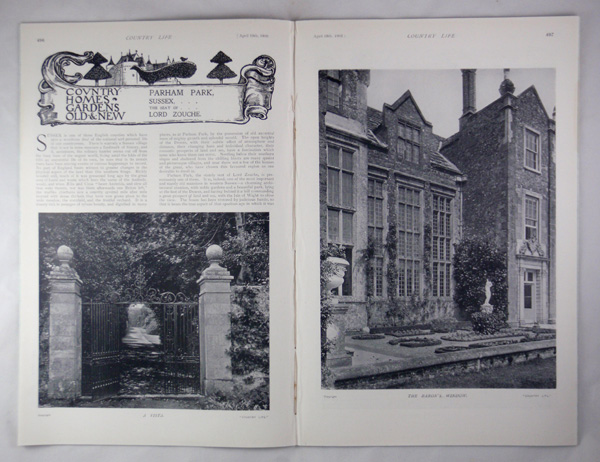 Parham Park, the Seat of Lord Zouche