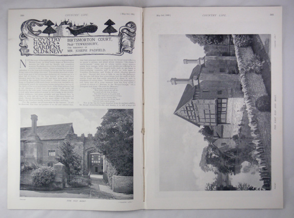 Birtsmorton Court, Tewkesbury, The Residence of Joseph Padfield