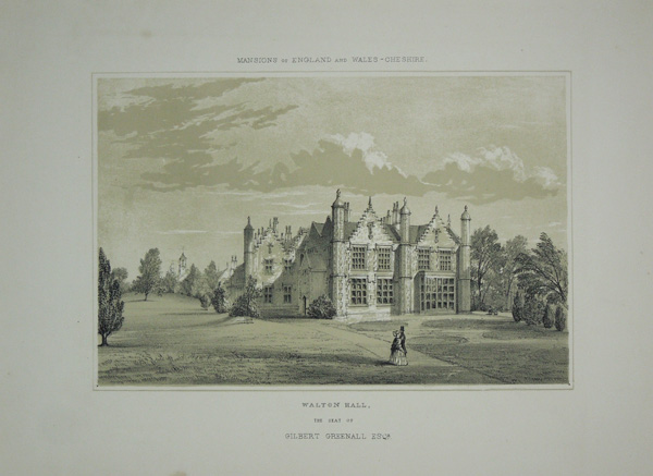 Walton Hall, the Seat of Gilbert Greenall, Esq