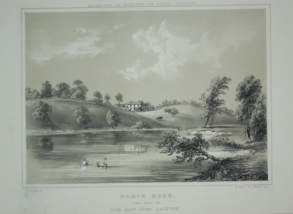 North Rode, the Seat of the Rev John Daintry