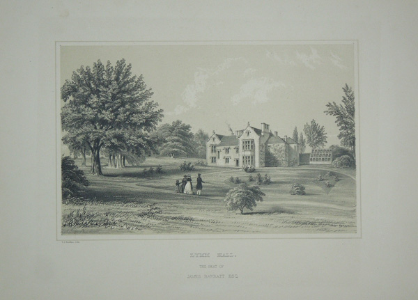 Lymm Hall, the Seat of James Barratt, Esq
