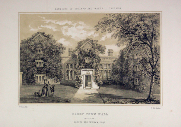 Harry Town Hall, the Seat of Joshua Bruckshaw, Esq