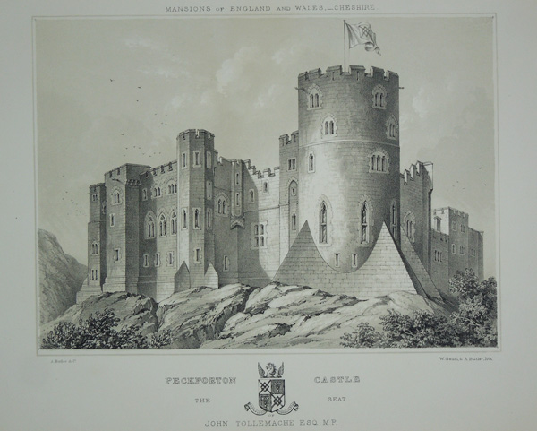 Peckforton Castle, the Seat of John Tollemache, Esq