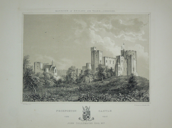 Peckforton Castle (second View), the Seat of John Tollemache, Esq