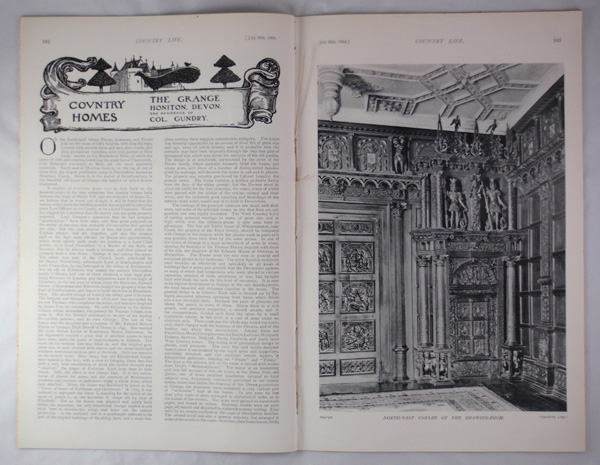 The Grange at Honiton (Broadhembury), The Residence of Colonel Gundry