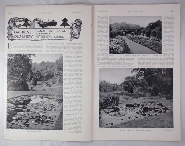 Sandhurst Lodge, The Residence of Sir William Farrer