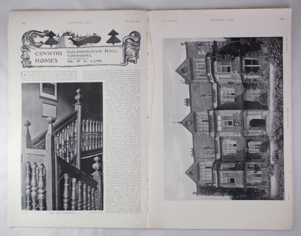 Goldsborough Hall, the Residence of Mr W. R. Lamb