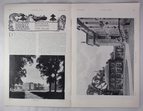 Ditchley Park, near Charlbury, The Seat of Lord Dillon