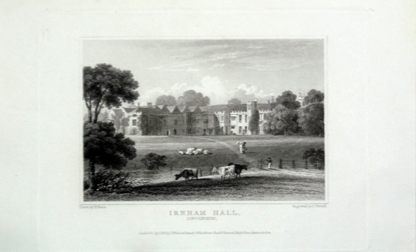 Irnham Hall in Lincolnshire, the Seat of Lord Clifford of Chudleigh