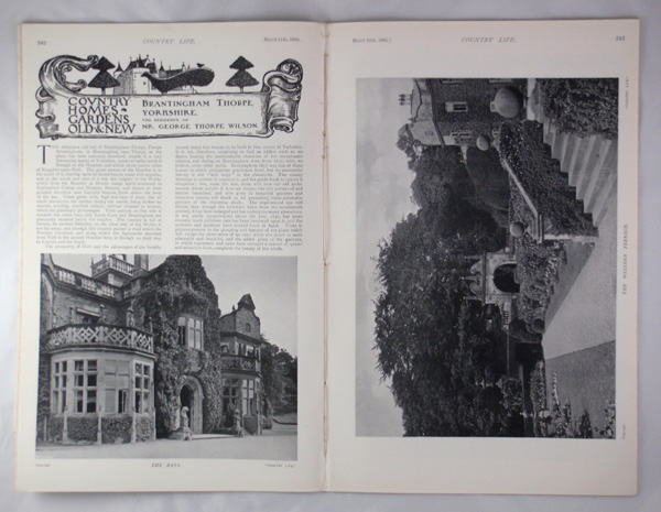 Brantingham Thorpe, the residence of Mr George Thorpe Wilson