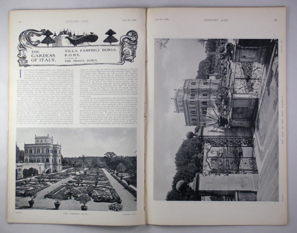 Villa Pamphilj Doria, the Seat of Prince Doria