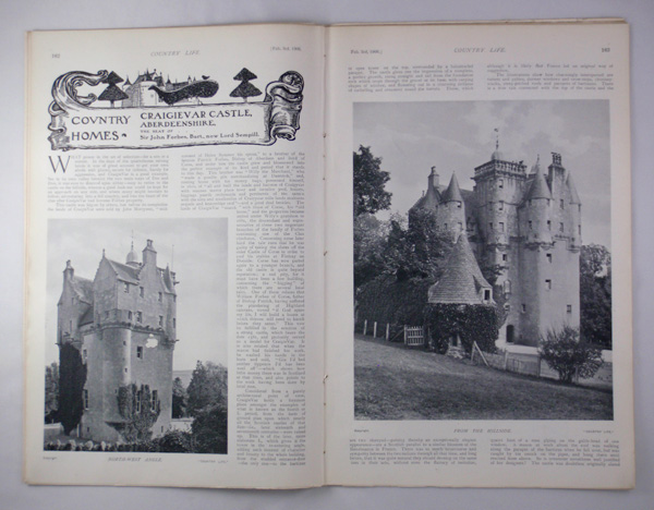 Craigievar Castle, The Seat of Sir John Forbes, Bart, Now Lord Sempill