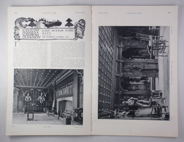 East Sutton Park, the Seat of Sir Robert Filmer, Bart