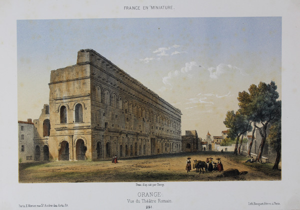 Orange, Vue Du Theatre Romain