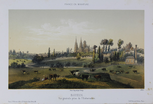 Bayeux, Vue generale prise de l'Embarcadere