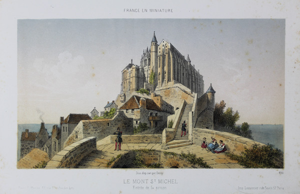 Le Mont St Michel, Entree De La Prison