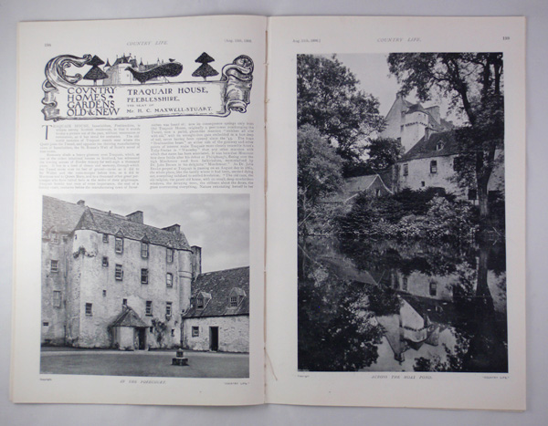 Traquair House, the Seat of H C Maxwell Stuart