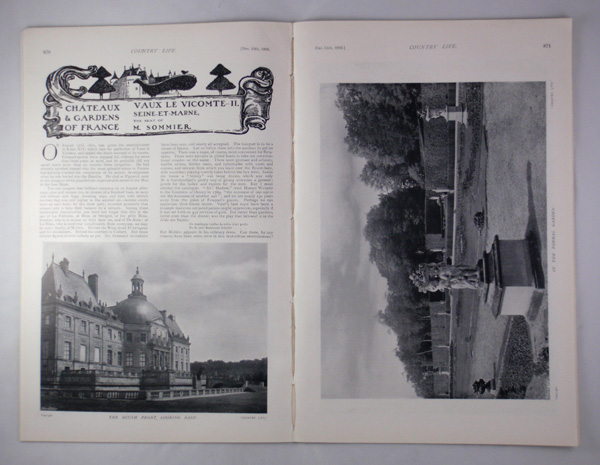 Vaux Le Vicomte (Part 2), The Seat of M. Sommier