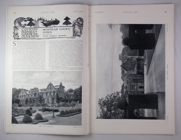 Muntham Court, the Seat of Lady Ulrica Thynne