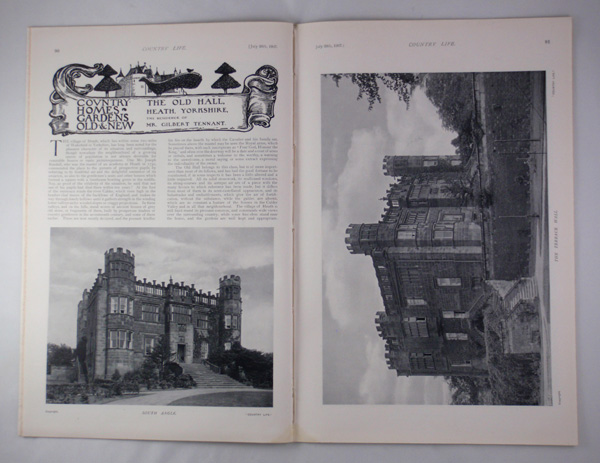 The Old Hall, Heath, the Residence of Mr Gilbert Tennant