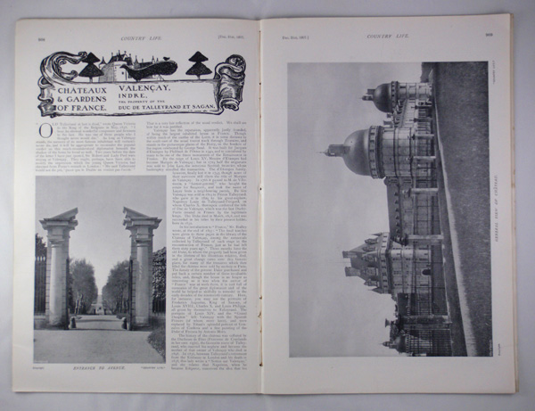 Valencay, Indre, the Property of Duc De Talleyrand et Sagan