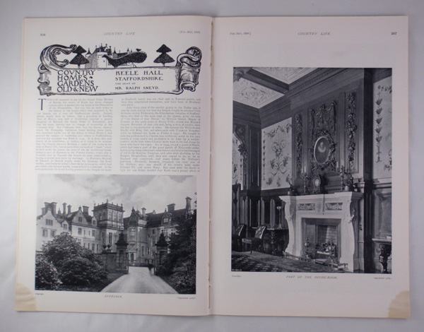 Keele Hall, The Seat of Mr Ralph Sneyd