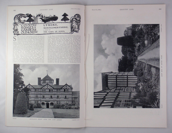 Lymore, The Seat of the Earl of Powis