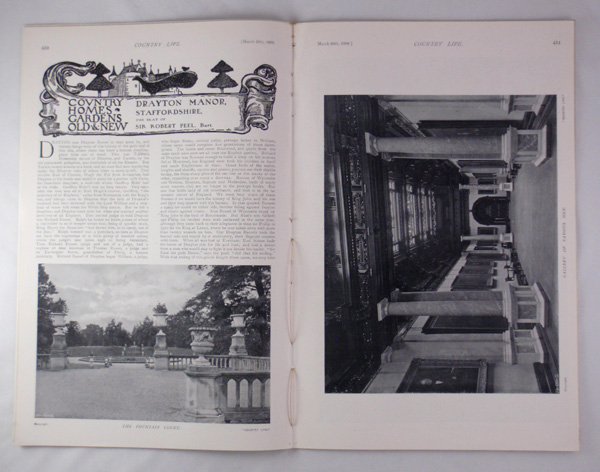 Drayton Manor, the Seat of Sir Robert Peel