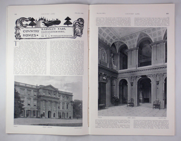 Barnsley Park, The Seat of Mr. W. A. Wykeham-Musgrave