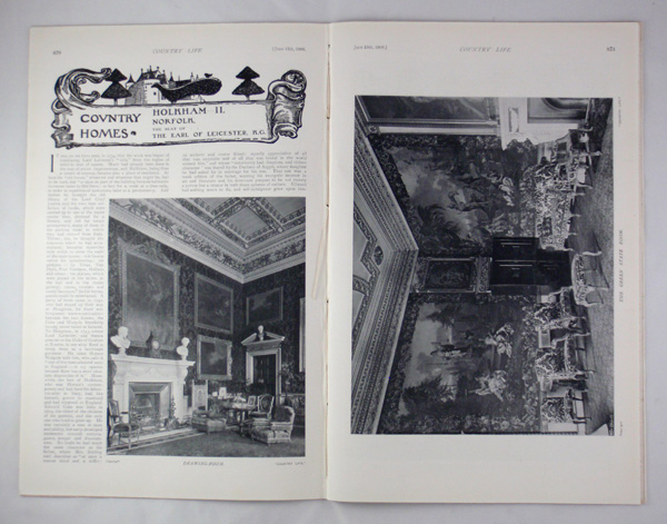 Holkham Hall (Part 2), The Seat of the Earl of Leicester