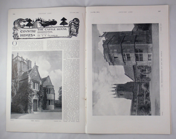 The Castle House, Deddington, The Residence of Mr H. R. Franklin