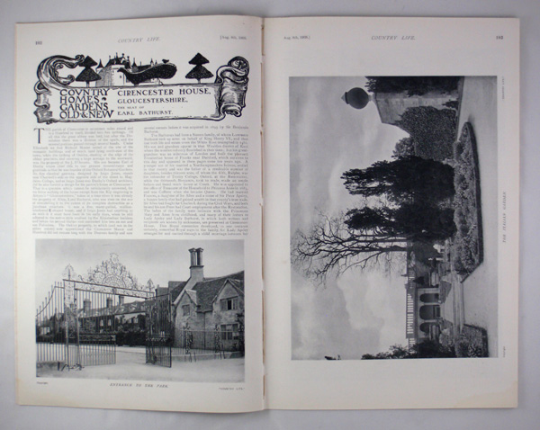 Cirencester House, the Seat of Earl Bathurst